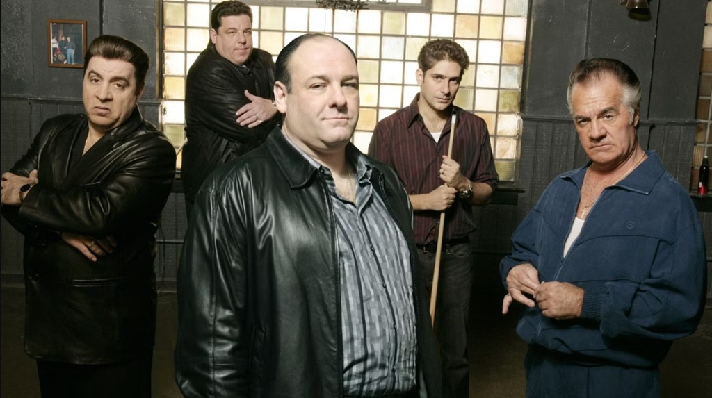 Tony Soprano e sua "equipe"