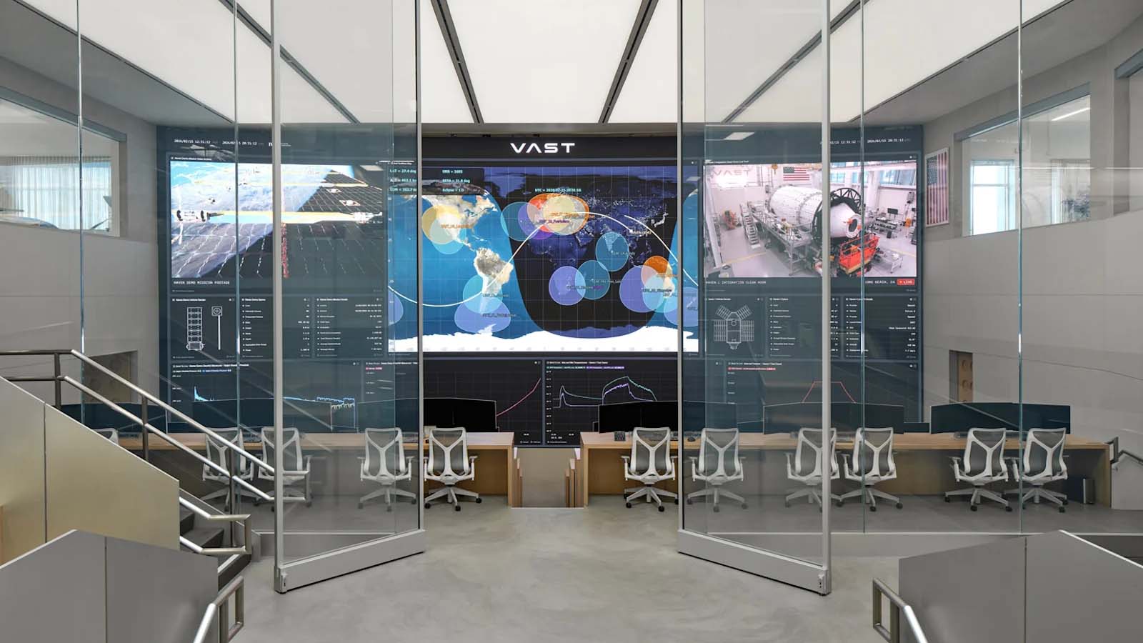 sede da empresa aeroespacial Vast