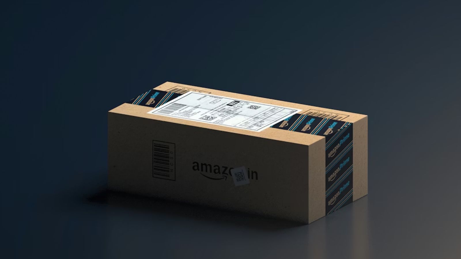 Caixa de entrega da Amazon
