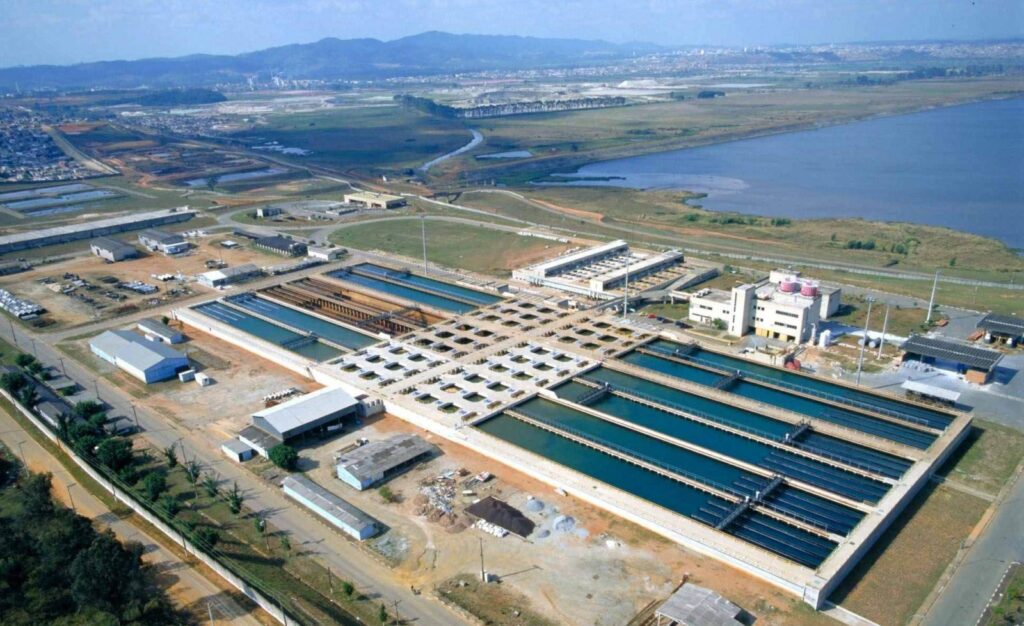 esta&ccedil;&atilde;o de tratamento de &aacute;gua da Sabesp
