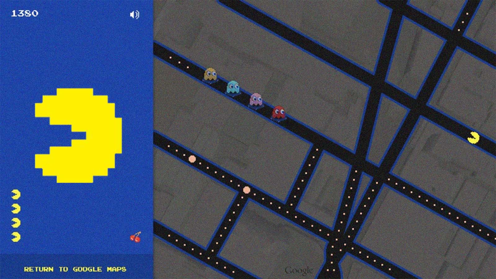 game transforma o Google Maps em uma máquina do tempo