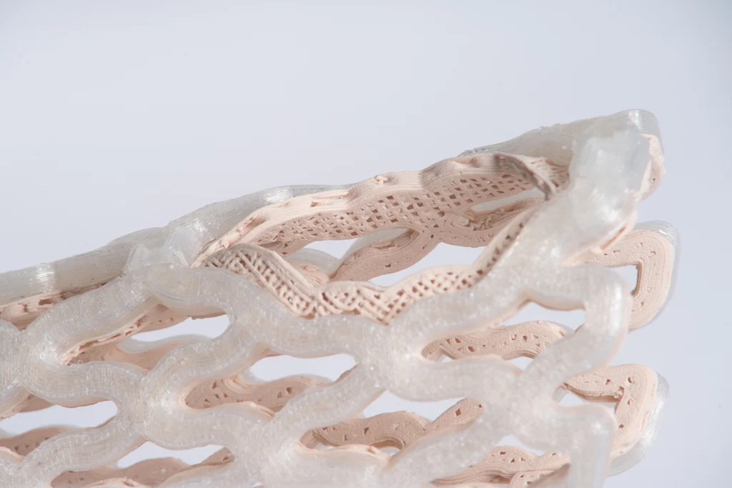 estrutura ortop&eacute;dica feita com gesso impresso em 3D