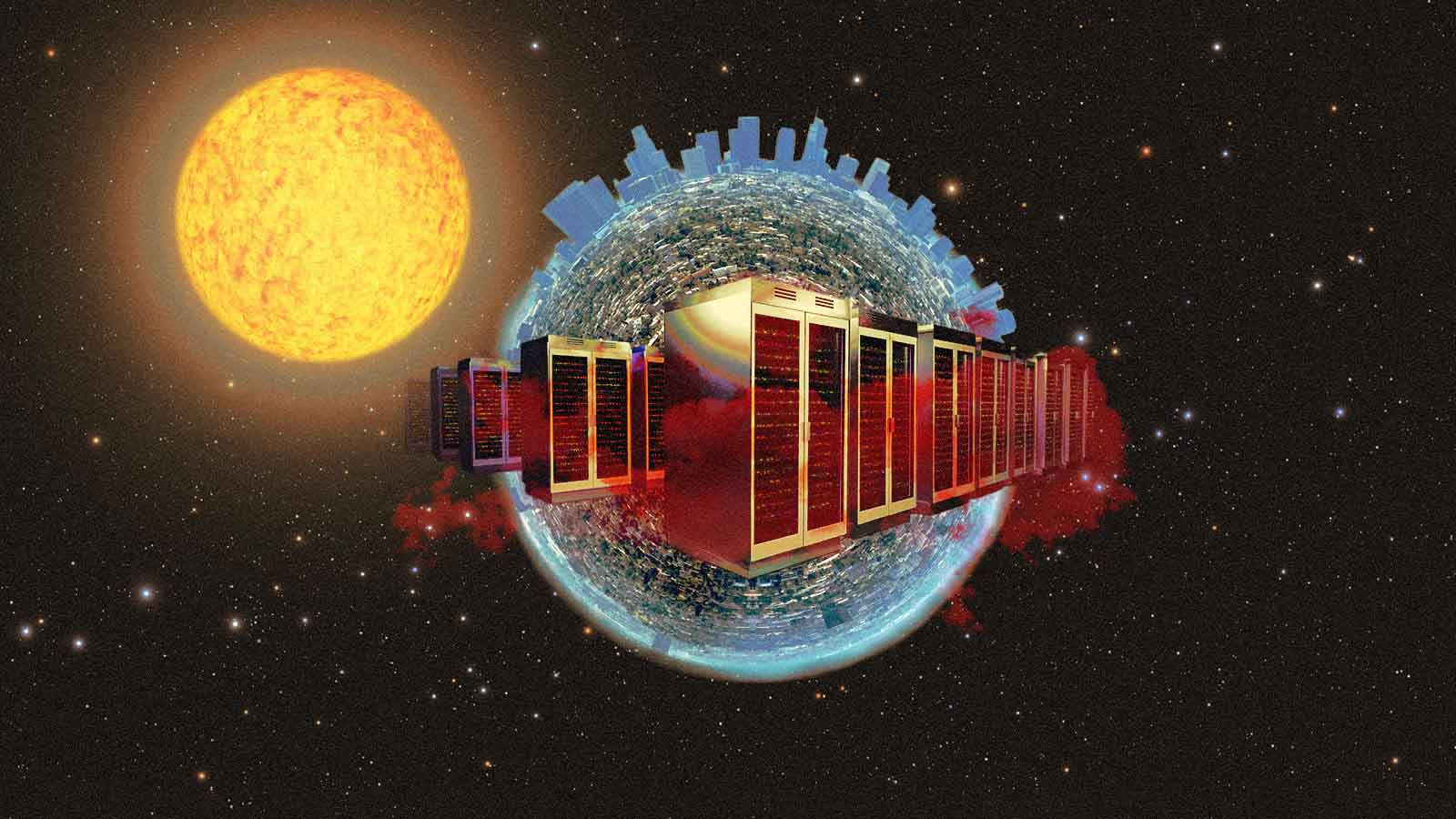 consumo de energia dos data centers de inteligência artificial