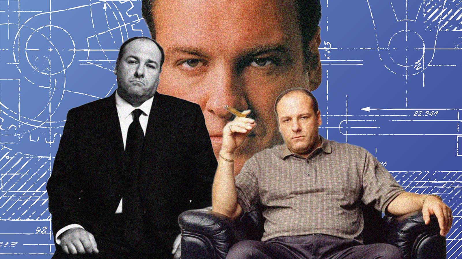 Tony Soprano, personagem principal do seriado "Família Soprano"