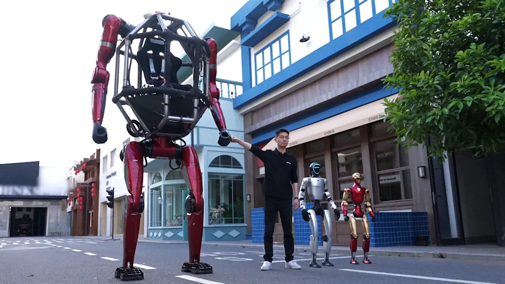 novo rob&ocirc; da Unitree parece um Transformer