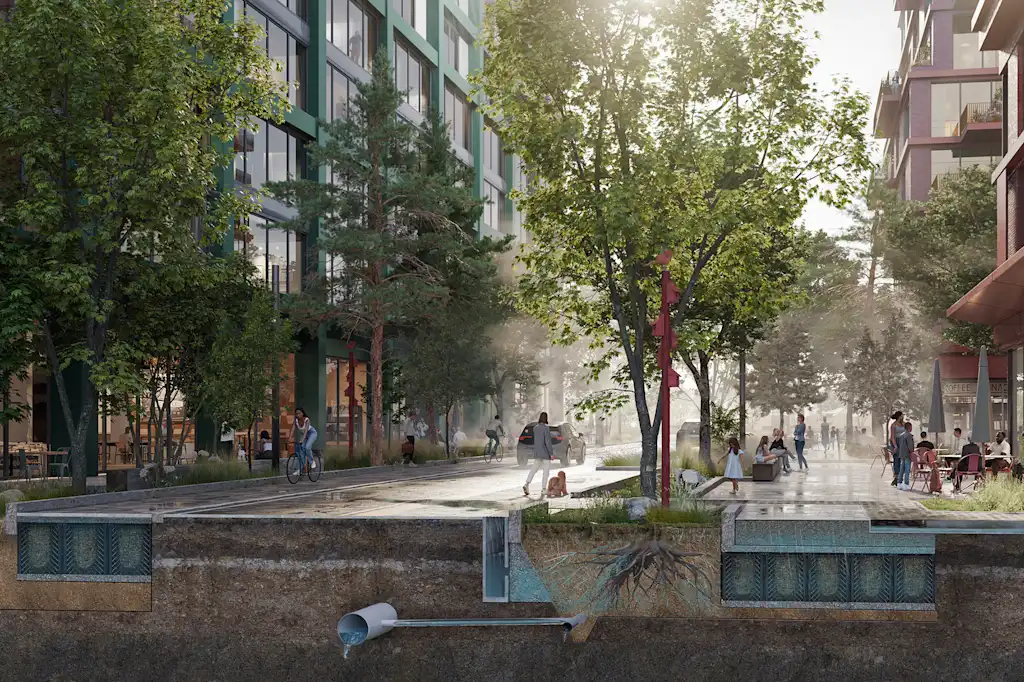cidade de Toronto adota sistema de ruas-esponja contra enchentes
