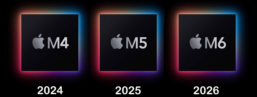 processadores da s&eacute;rie M, criados pela Apple