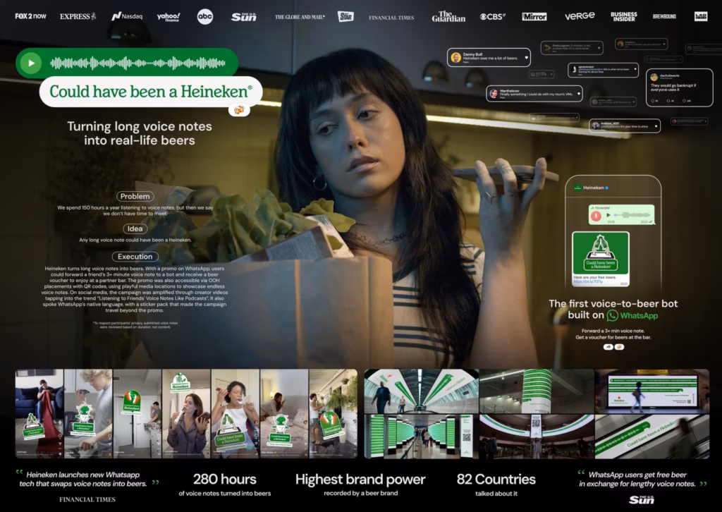 Campanha ganhadora do Grand Prix de Social & Creator de 2026 