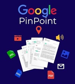 logotipo do Google Pinpoint