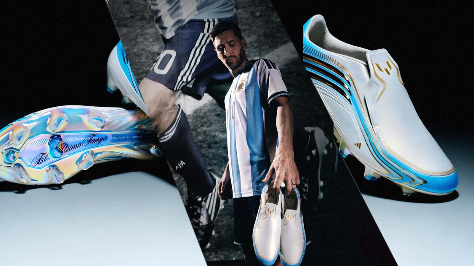 Como a Adidas recriou a primeira chuteira de Messi para sua última Copa