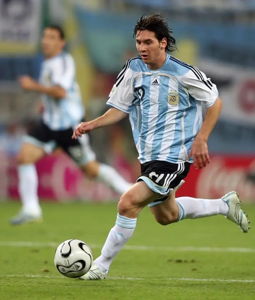Messi na Copa de 2006