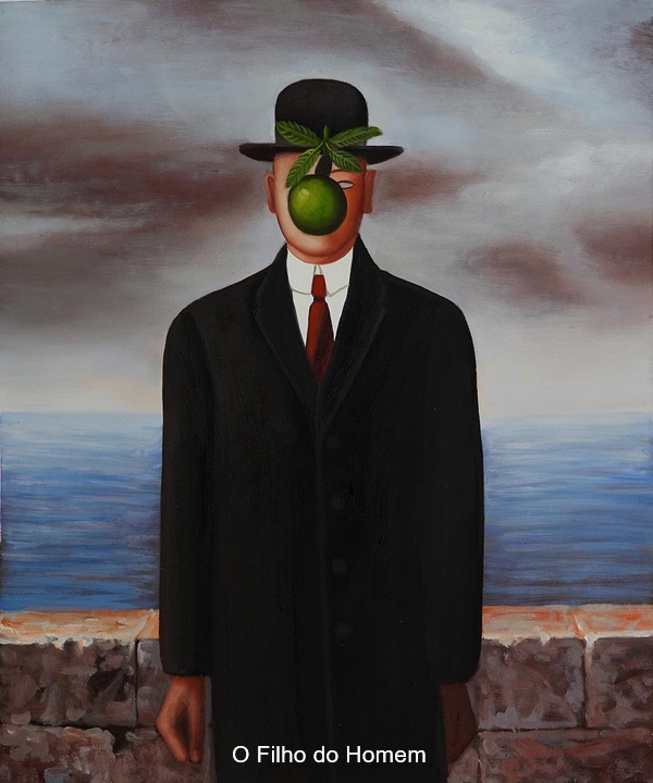 "O Filho do Homem", quadro do pintor belga Rene Magritte