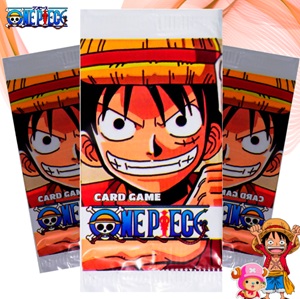 pacotes de cartas colecion&aacute;veis do jogo One Piece