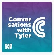 logotipo do podcast "Conversations with Tyler", de Tyler Cowen