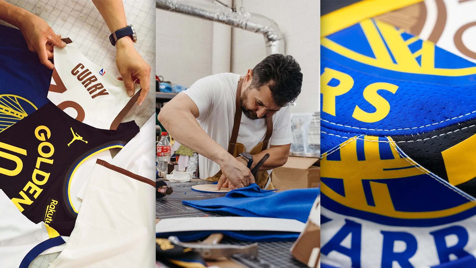 camisetas antigas do time de basquete Golden State Warriors viram novas peças de vestuário