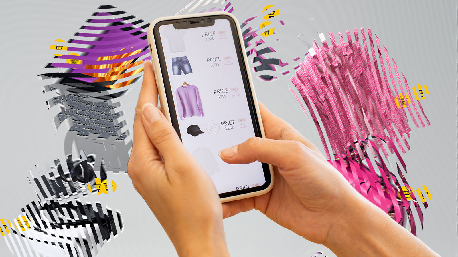 app simula a experiência de um delivery para satisfazer o impulso de compra