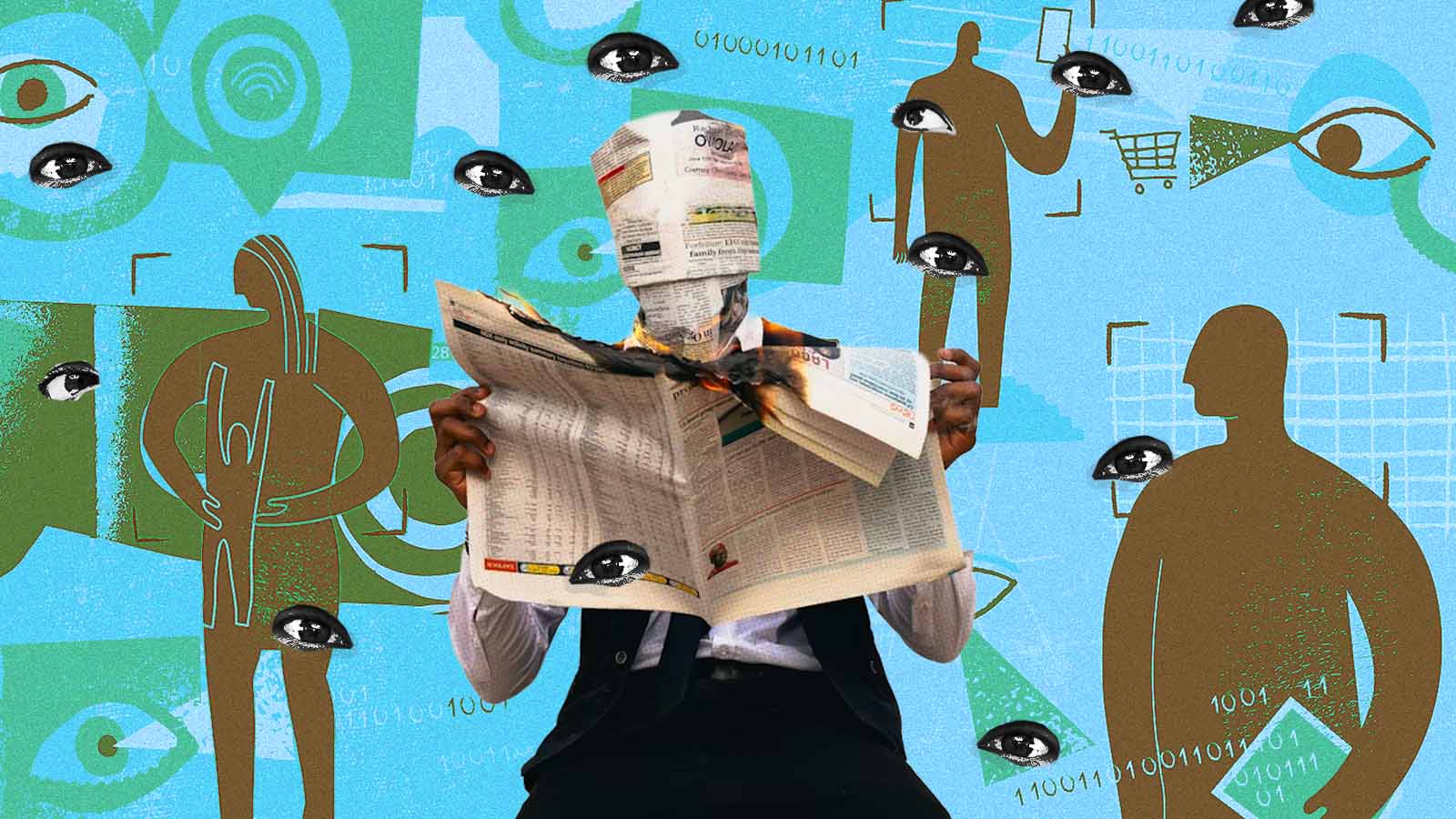 A desconfiança se espalha, do jornalismo às redes sociais e à vida real