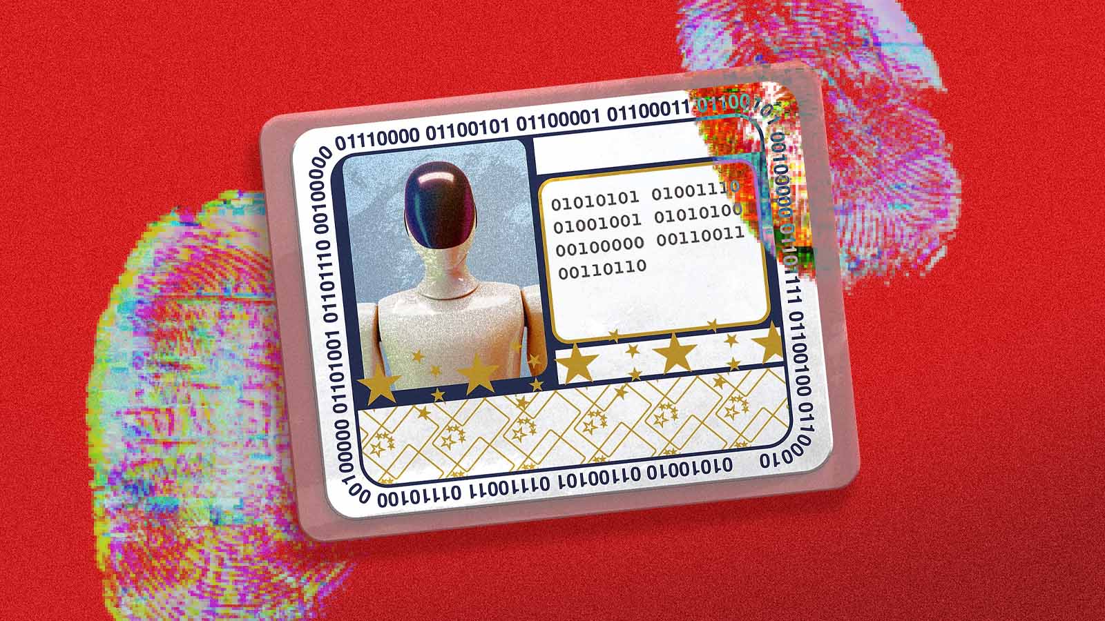 número de identidade para robôs humanoides