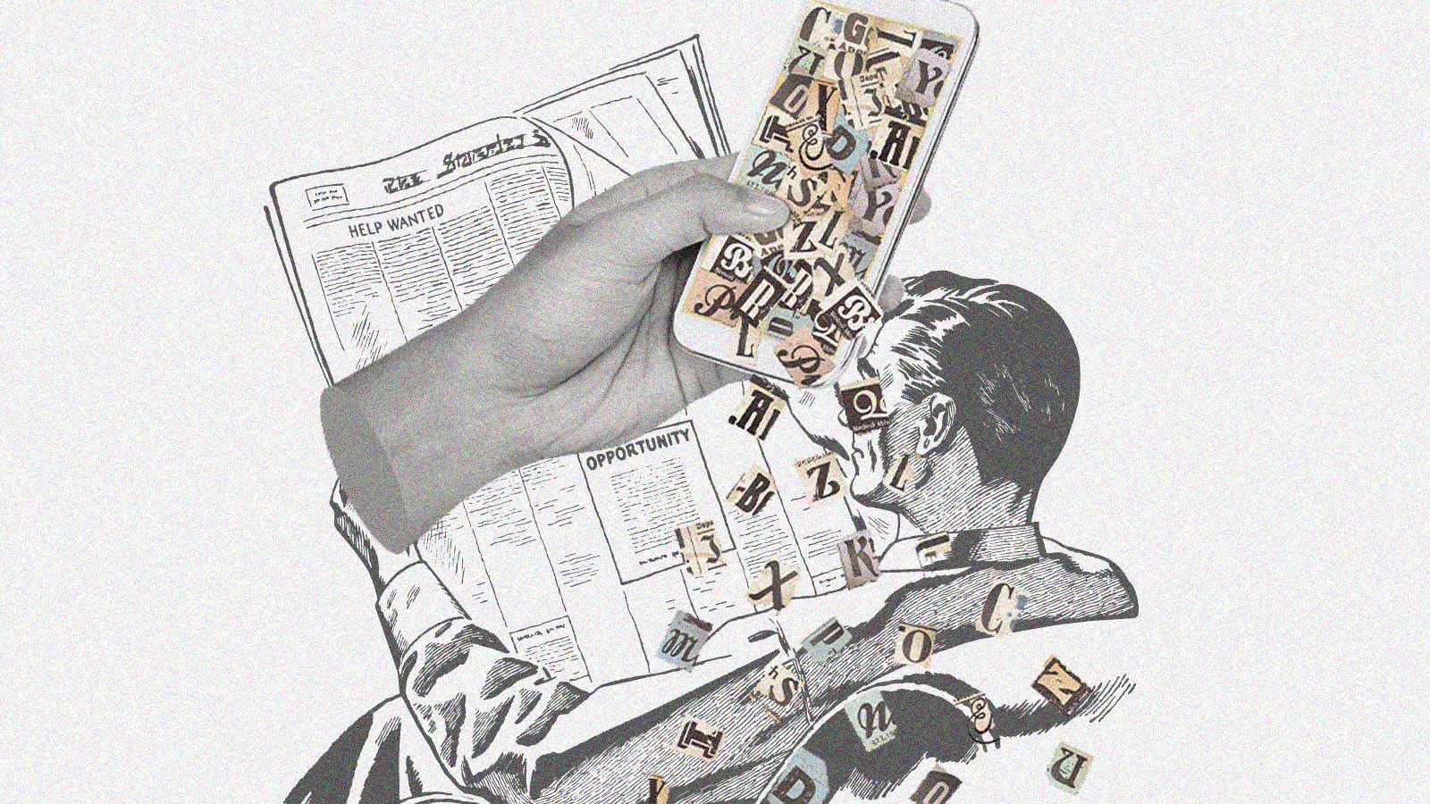 perda de confiança no jornalismo