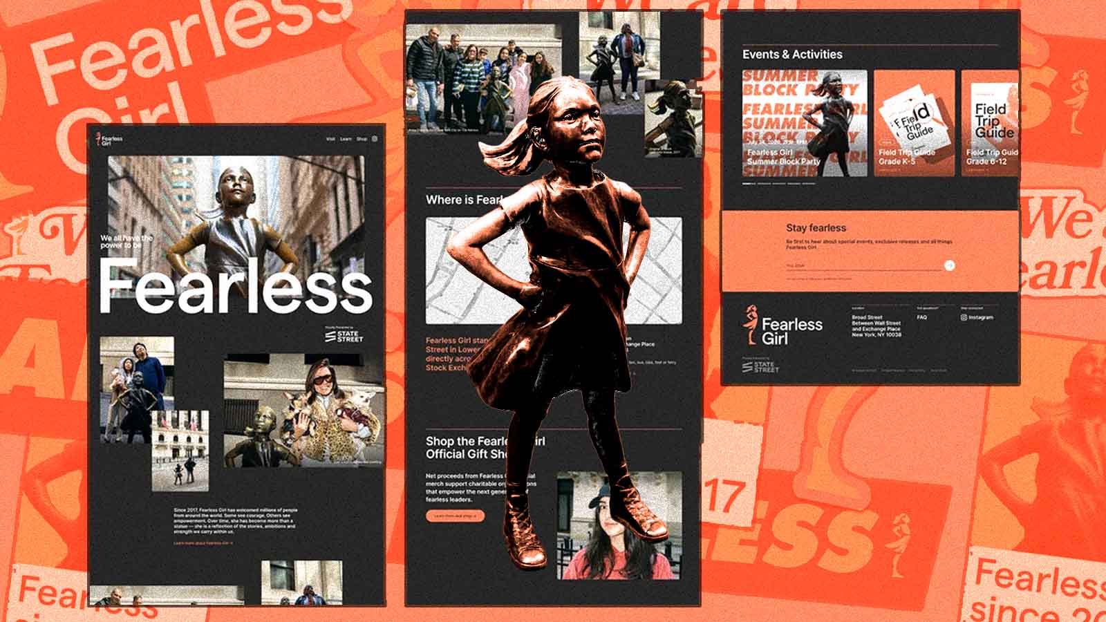 "Fearless girl", a estátua de Manhattan, vira marca própria e lança produtos