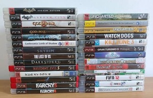 cole&ccedil;&atilde;o de jogos em disco para Playstation