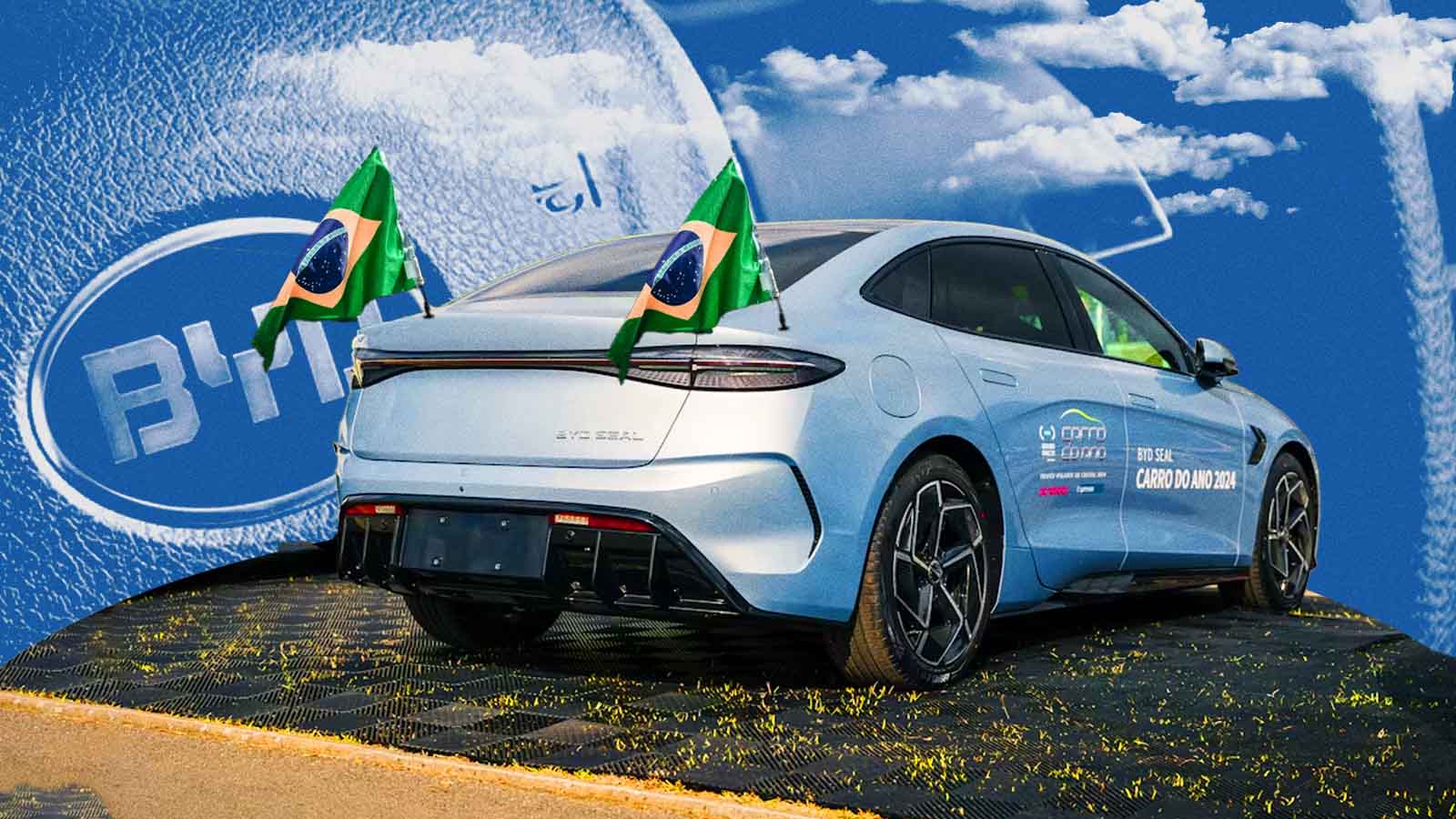 crescimento da participação dos carros elétricos chineses no mercado brasileiro
