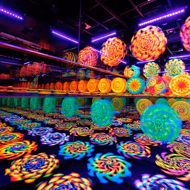 Wink World, experi&ecirc;ncia imersiva de entretenimento no distrito Area15, em Las Vegas