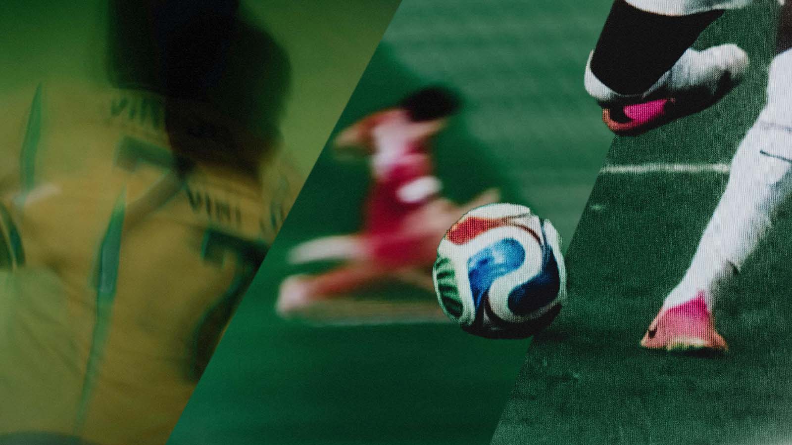 Imagem ilustrativa da série de fotografias da francesa Florence Pernet, produzida a partir das transmissões de televisão da Copa do Mundo de 2026 após ela não conseguir credenciamento para cobrir o torneio.