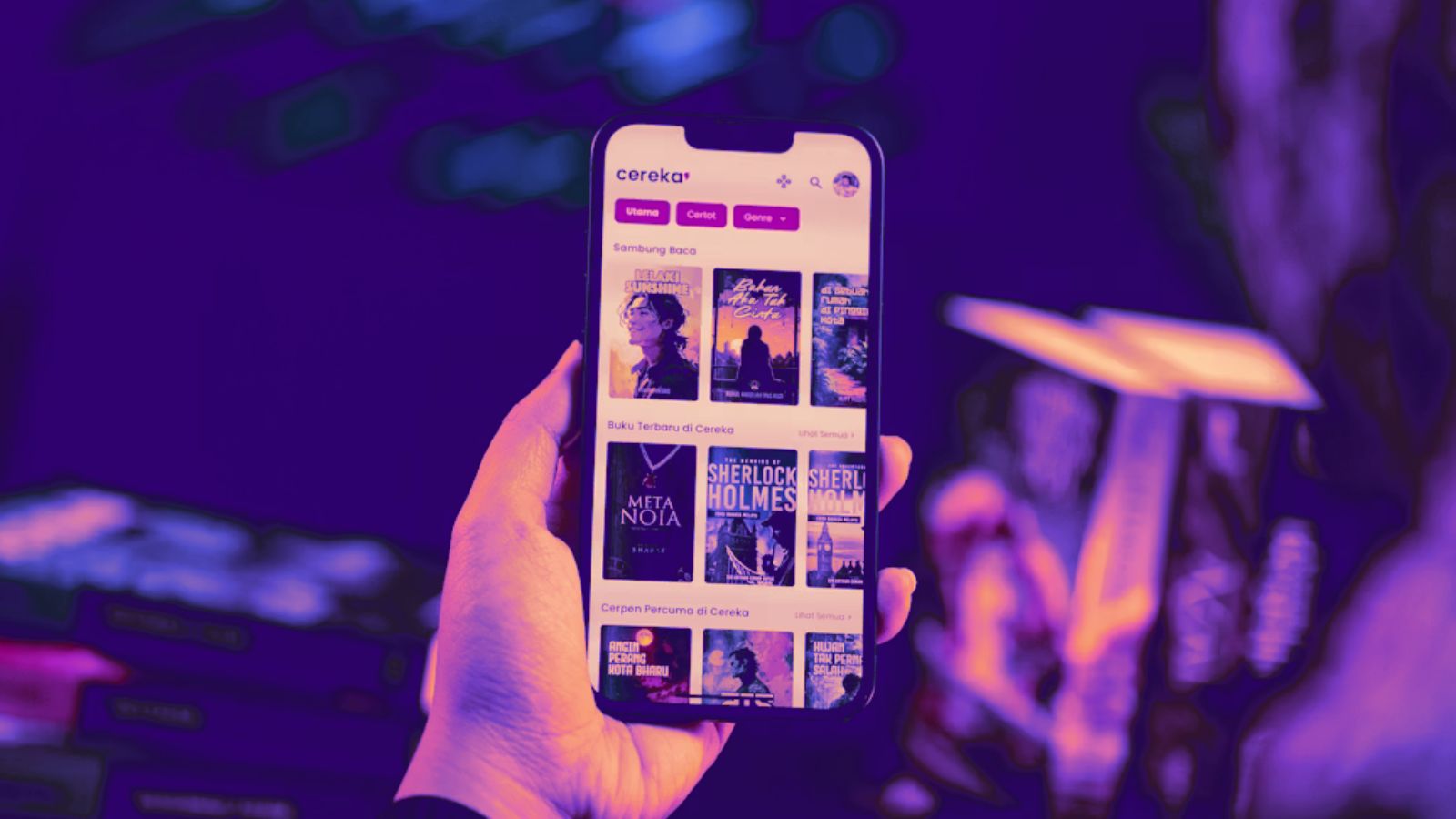 App de livros