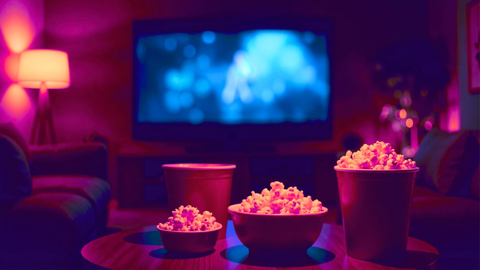 Tv e pipoca