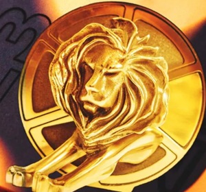 medalha do Festival de Publicidade de Cannes
