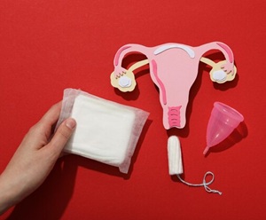 tr&ecirc;s tipos de absorventes higi&ecirc;nicos