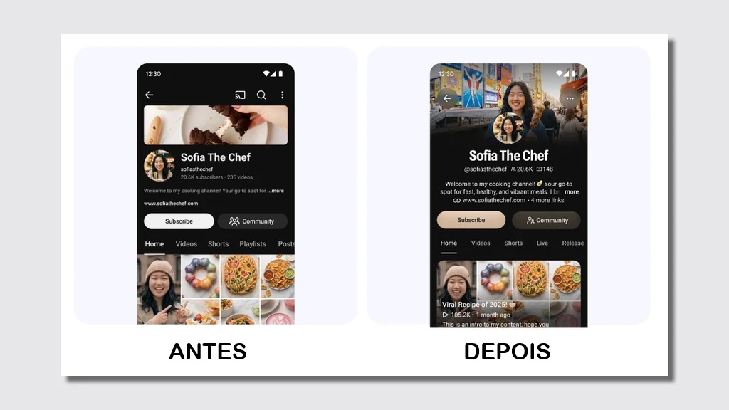 YouTube faz o maior redesign de interface da sua história