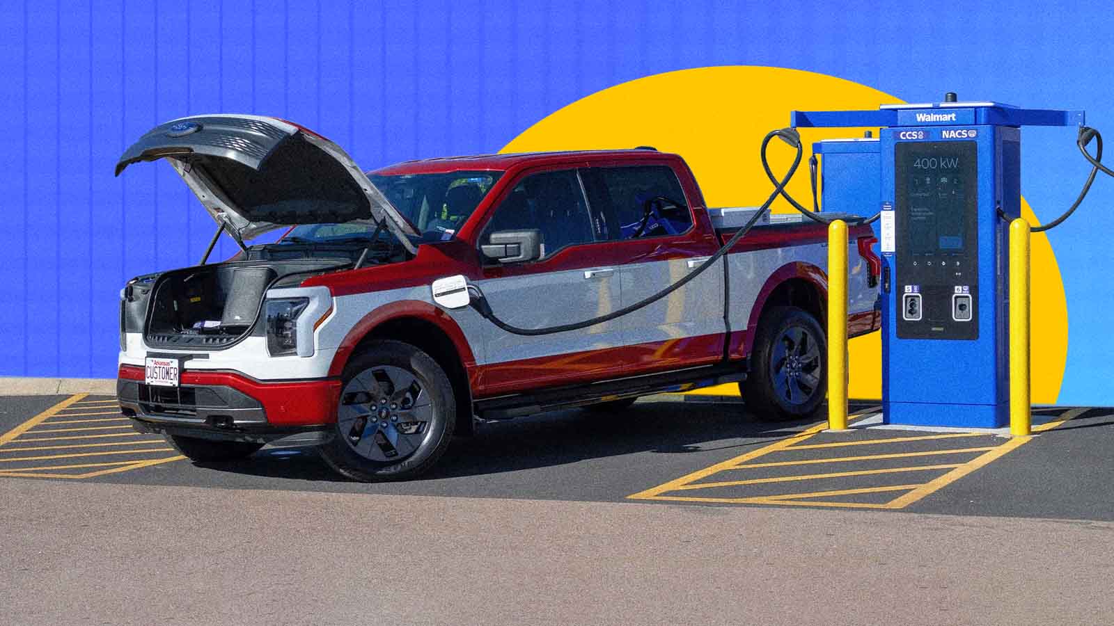 Walmart constrói rede de postos de recarga para carros elétricos