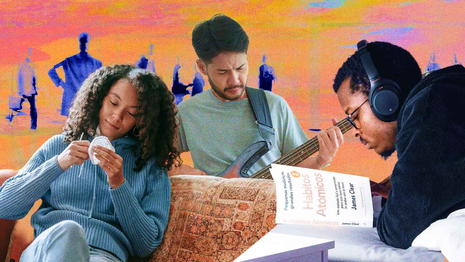 Imagem descreve a matéria que fala sobre hobby de bilionários como jogar cartas e ler