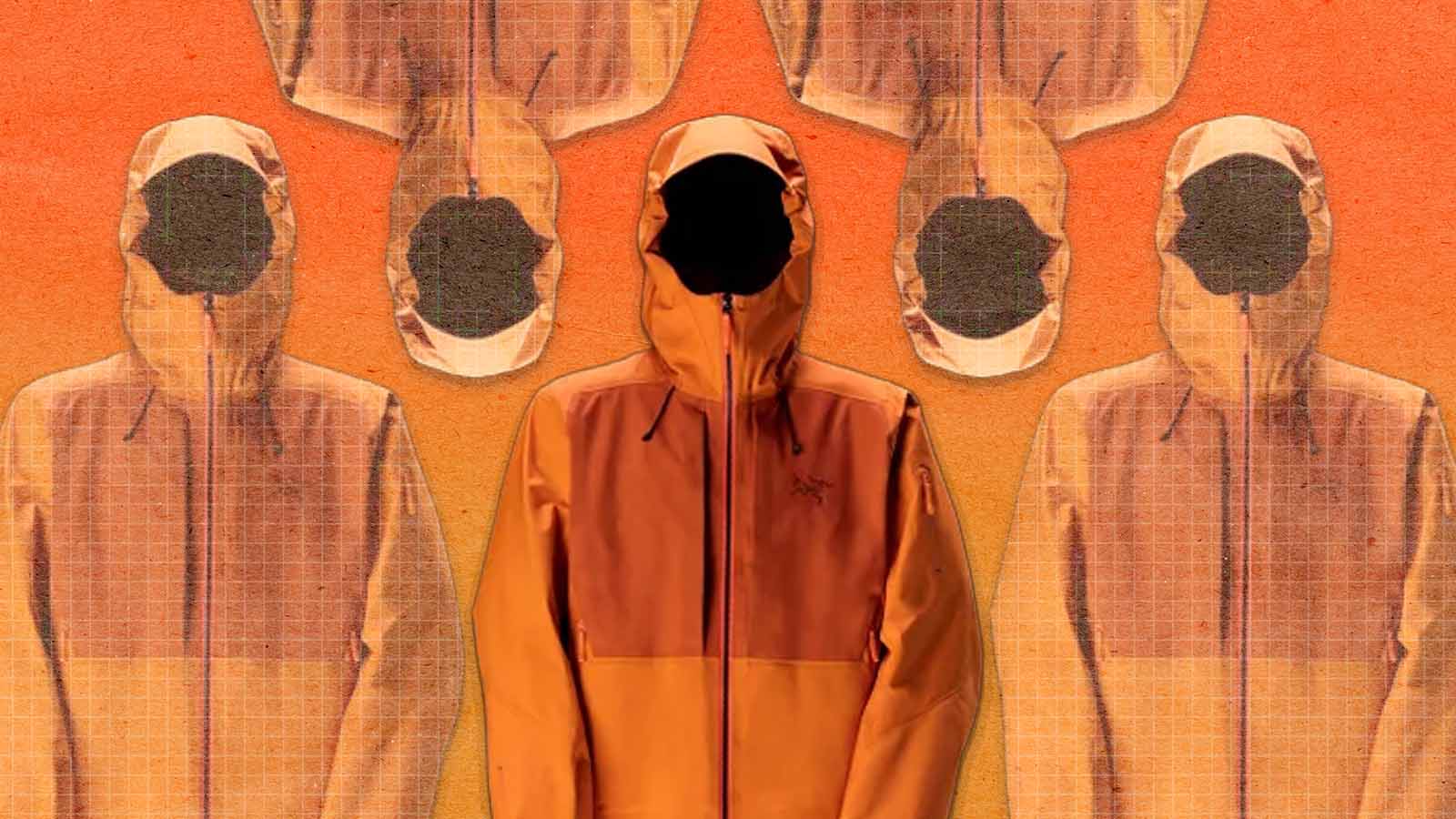 jaqueta reciclável e desmontável da Arc’teryx