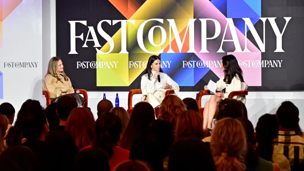 Selena Gomez participa do Fast Company Innovation Festival, em Nova York.