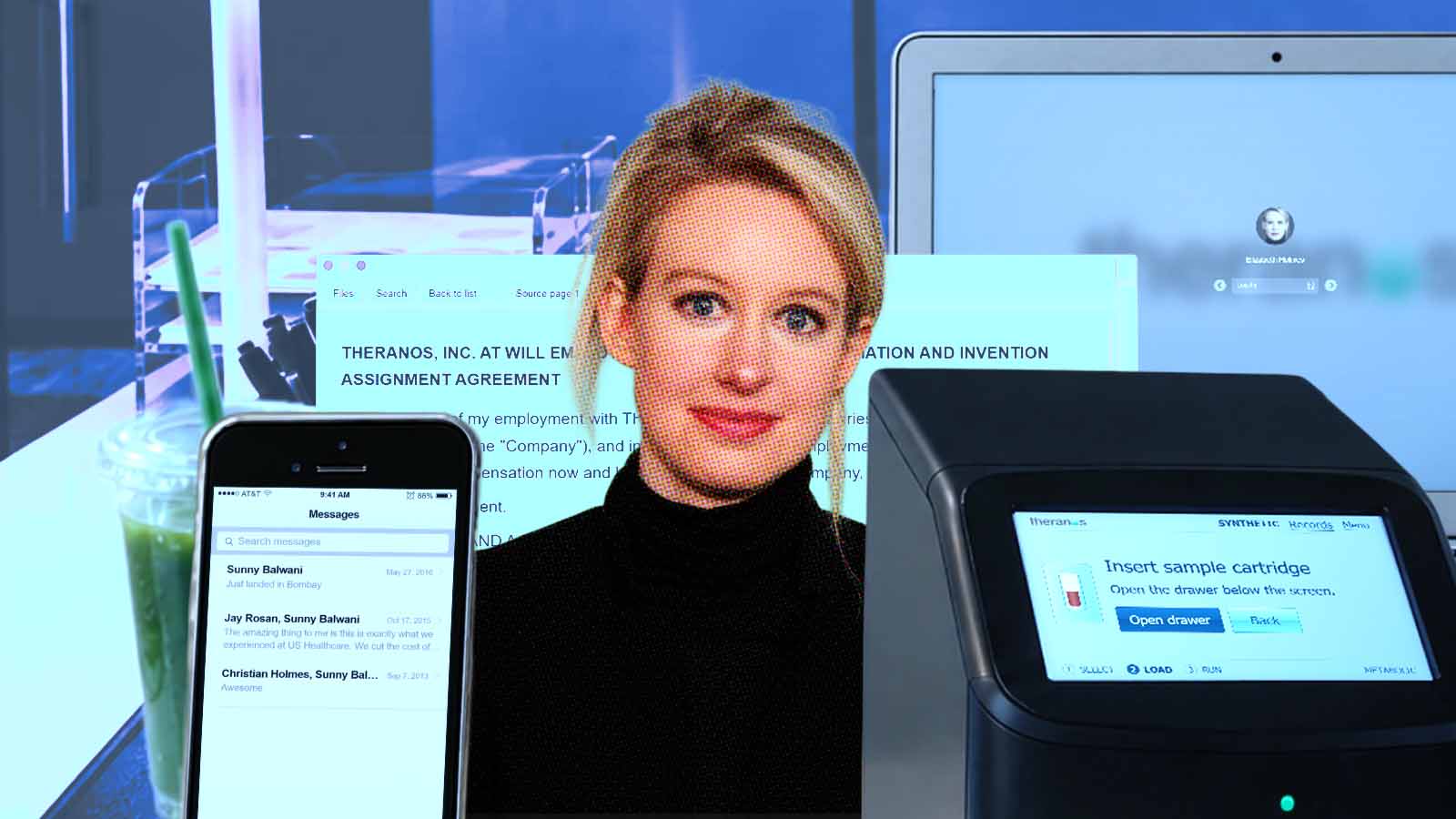 Site recria escritório de Elizabeth Holmes com ajuda de IA