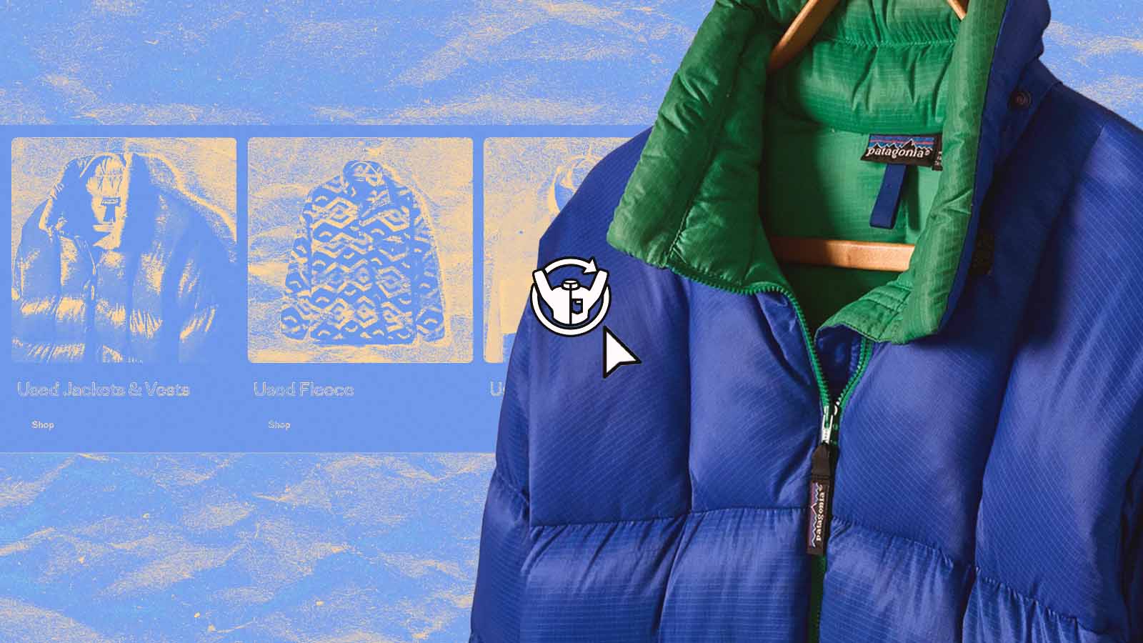Patagonia integra roupas novas e usadas no mesmo site