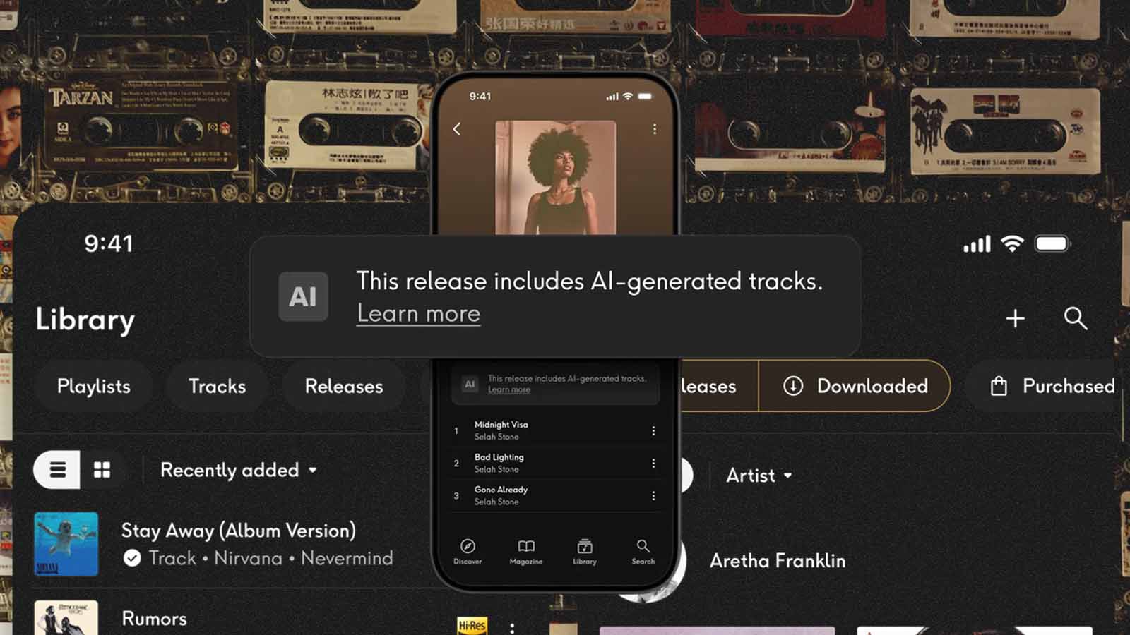 no streaming de música Qobuz a curadoria é feita por seres humanos