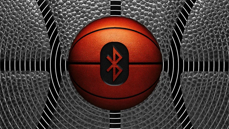 teste de bola inteligente para basquetebol