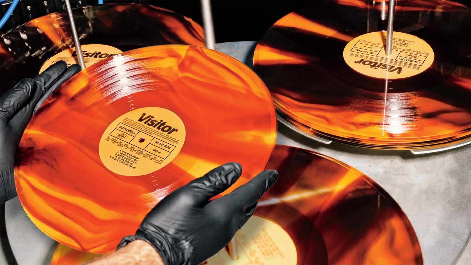 discos de vinil agora vêm com acessórios