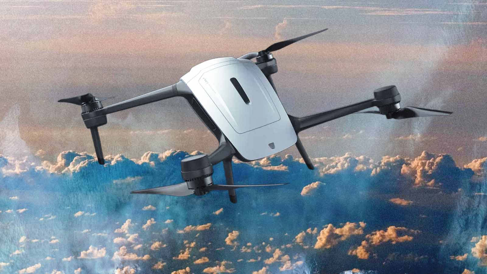drone para medições meteorológicas da Meteomatics
