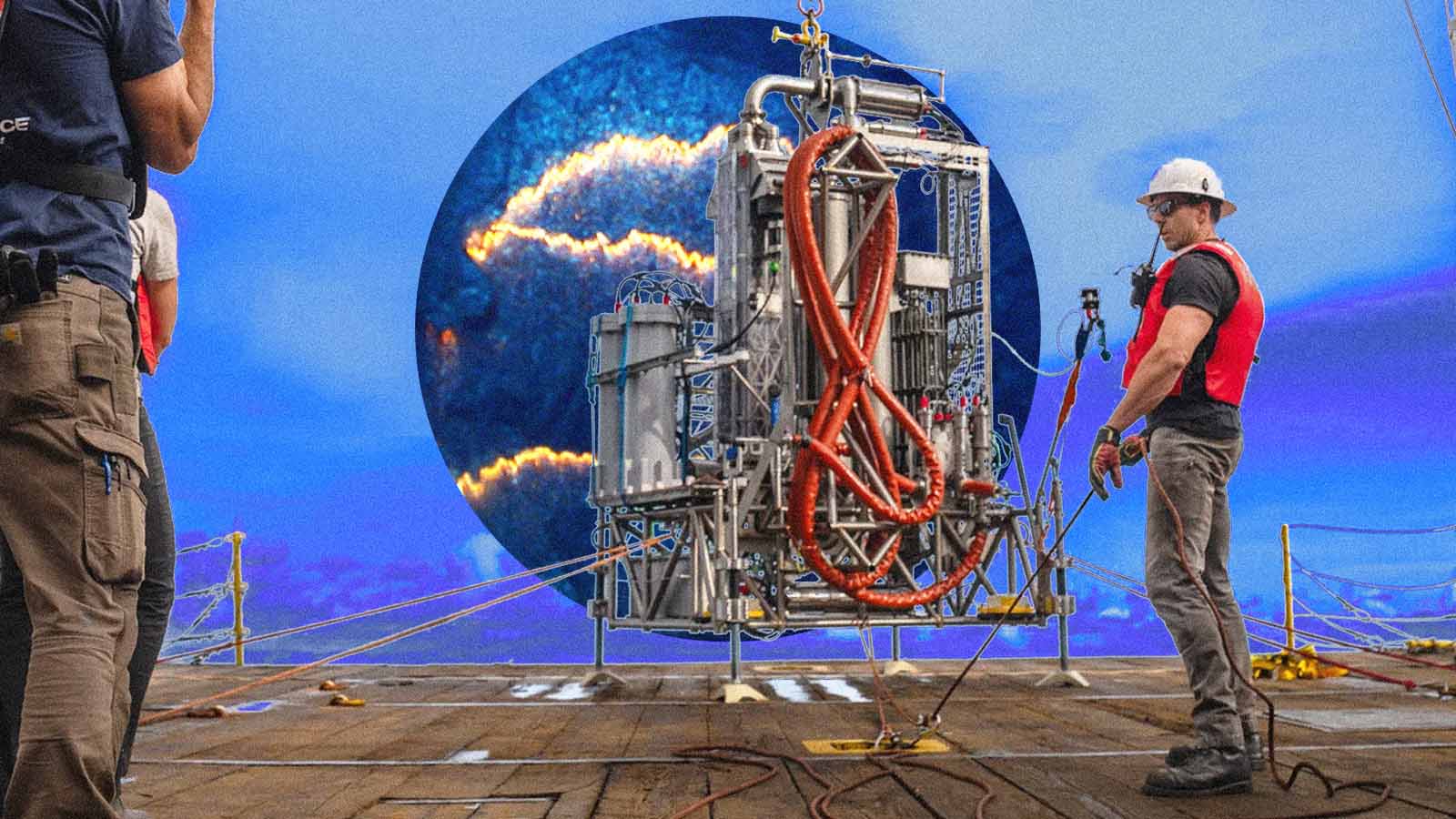 Startup testa transformar vulcão submarino em fonte de energia limpa