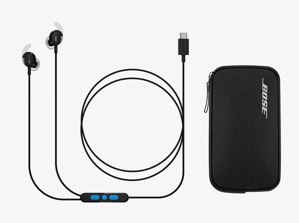 fones de ouvido com fio da marca Bose