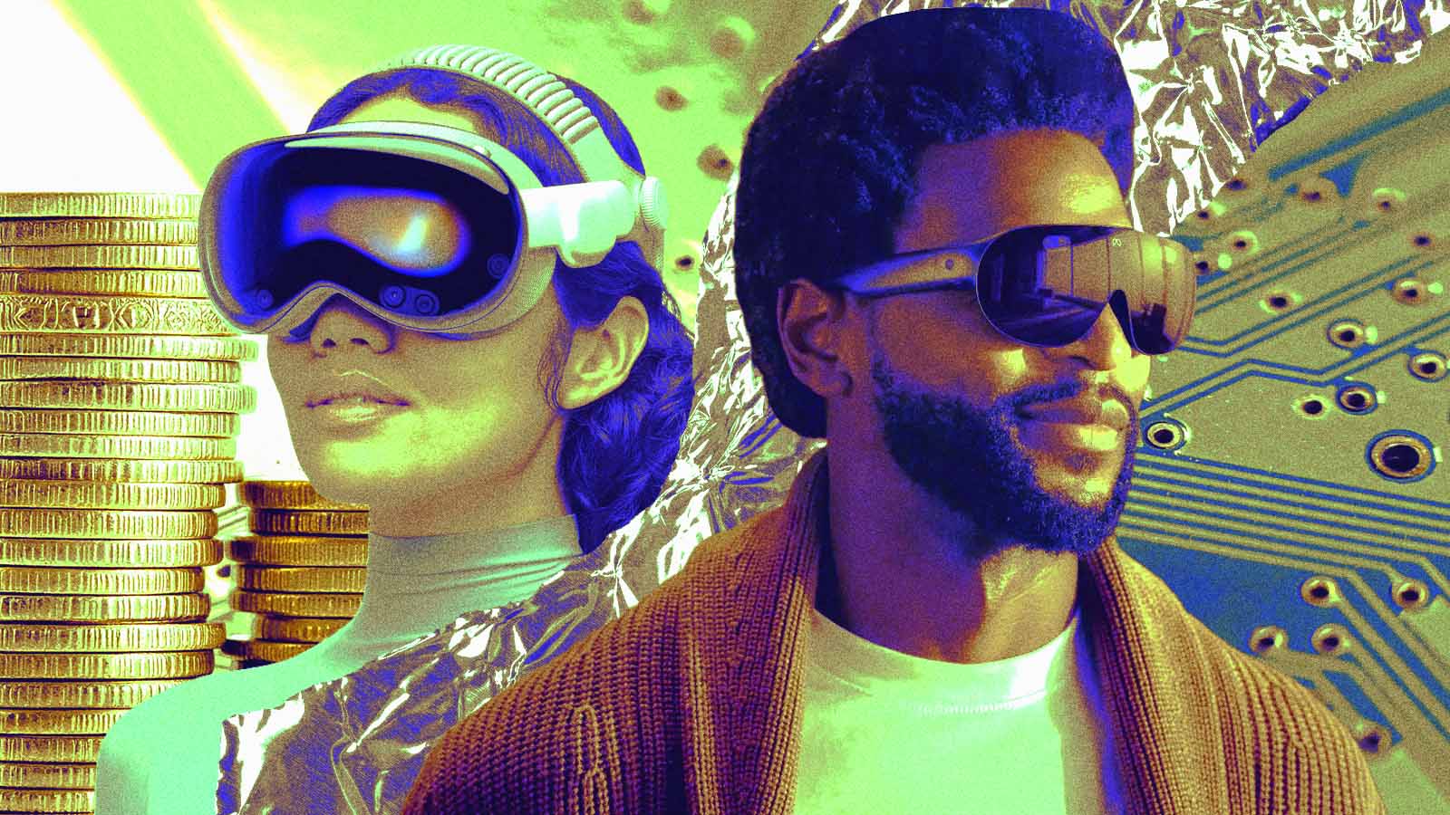 óculos de realidade virtual Apple Vision Pro