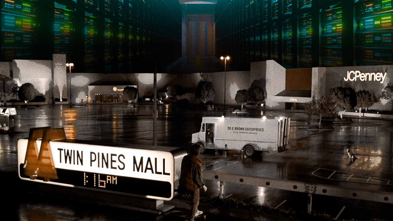Shopping de “De Volta para o Futuro” pode virar data center