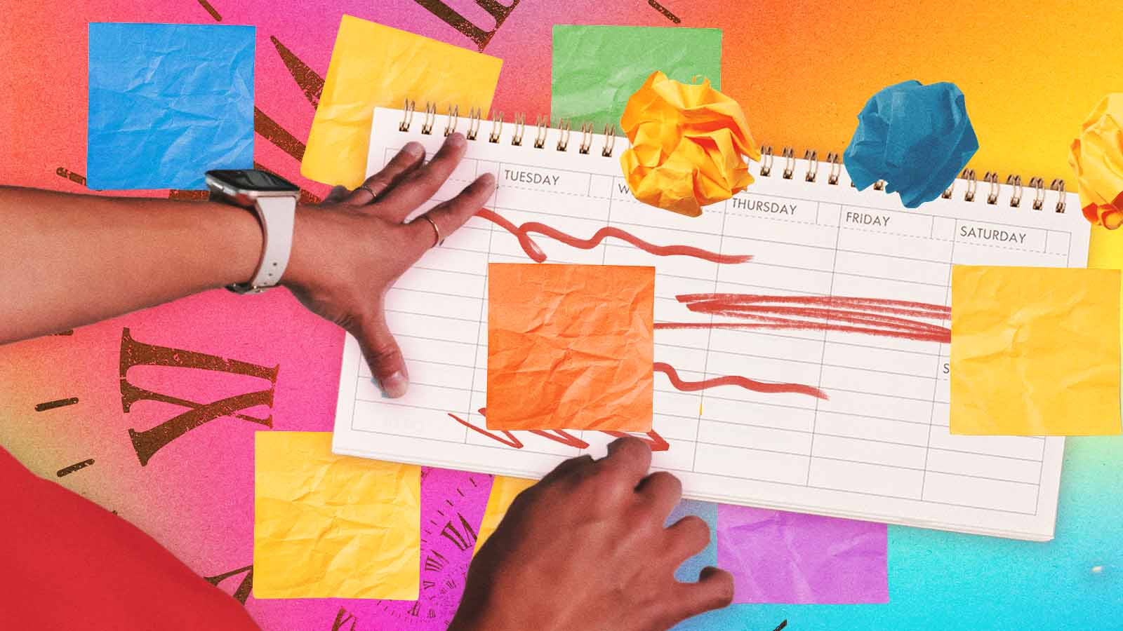 como organizar o tempo no trabalho