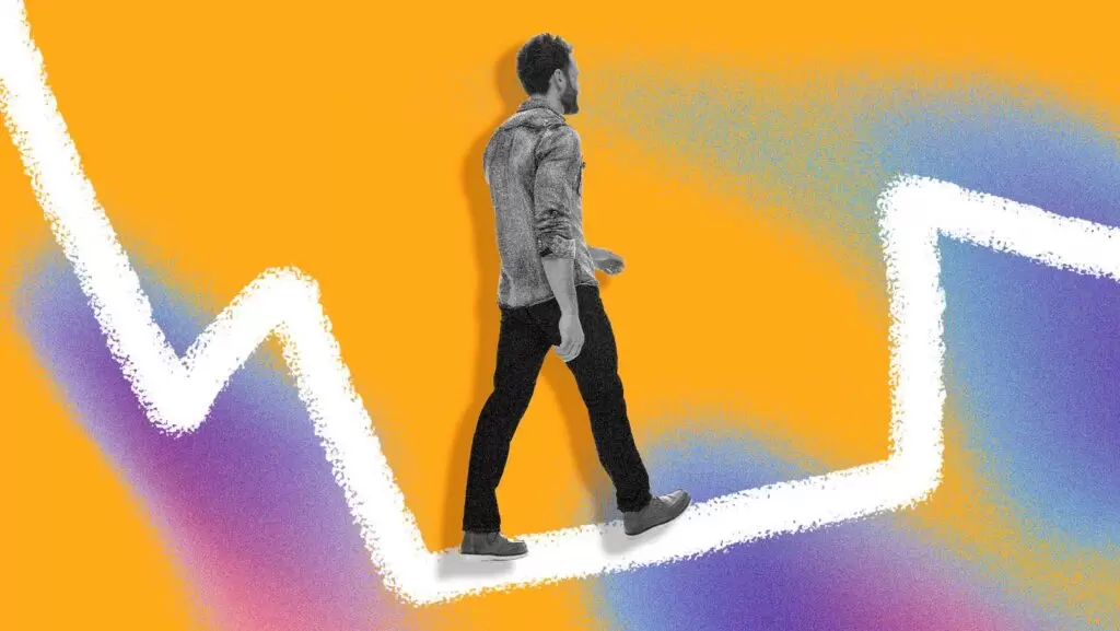 carreira em ziguezague