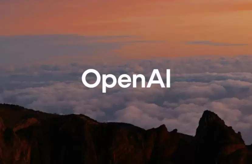 Nova identidade visual da OpenAI com paisagem ao fundo
